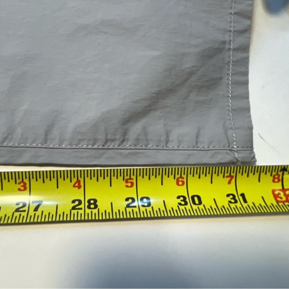 Armani Exchange A|X Mens Gray Flat Front Dress Straight Pants Sz 31 Lightweight - Picture 8 of 10